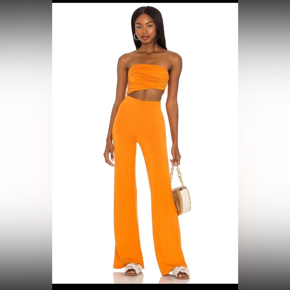 House of Harlow 1960 x REVOLVE Sosa Jumpsuit- Rich Orange ✨